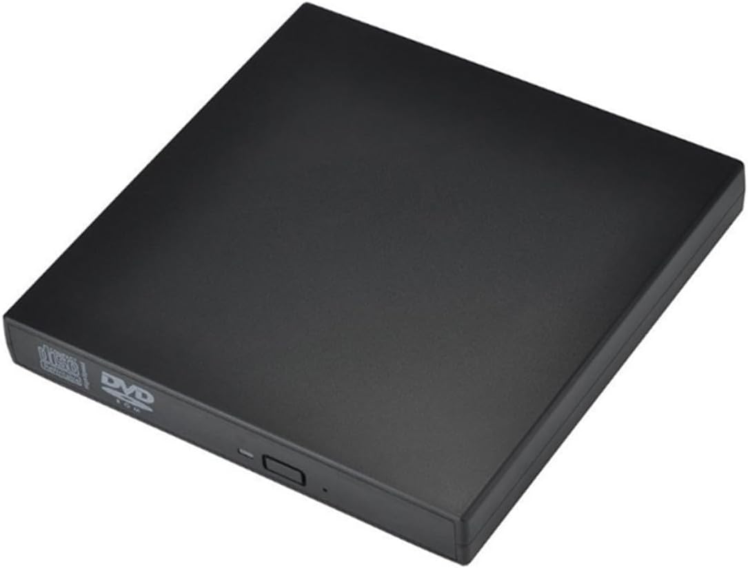 Portable USB External CD Rw Optical Drive Compact Design Compatible with Windows Xp to Reads DVD CD Vcd for Laptop Desktop