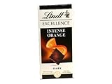 Lindt Excellence Chocolate Bar Intense Orange, 3.5-Ounce Bars (Pack of 12)