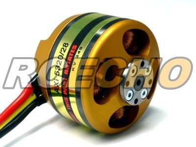 AXI Motor with Wires Connected
