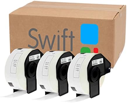 Etichette Indirizzi BETCKEY Per Brother - 10 Rotoli, 29x90mm, 4000 Etichette, Con Portaetichette - Foto 9