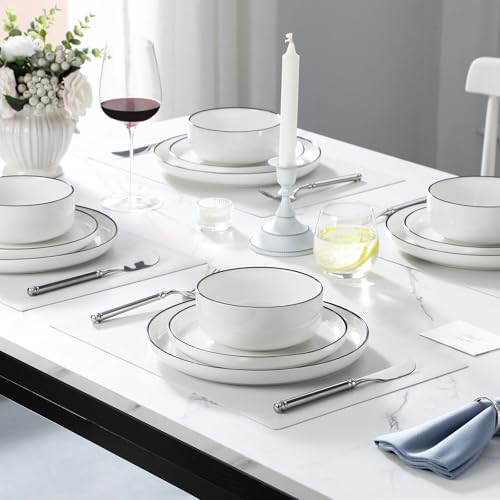 Malacasa Plates And Bowls Sets thumb #4