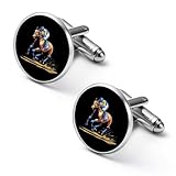 Horse Racing Men's Cufflinks Alloy Cuff Link Classic Shirt Accessories for Party Business Wedding