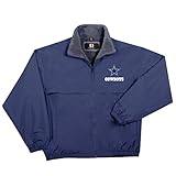 Dunbrooke NFL Dallas Cowboys Boys Triumph Fleece Lined Mid Weight Jacket, 3X, Navy