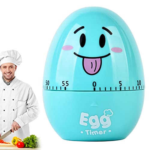 Temporizador de cocina de huevo, lindo temporizador electrónico de huevo multifunción, temporizador de cocina, temporizador de escritorio con alarma giratoria para profesores, aula, cepillo de