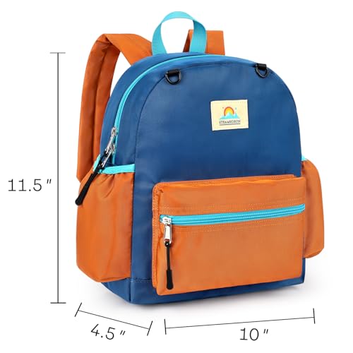 Image of STEAMEDBUN Toddler Backpack for Boys 2-4: Kids Backpack Boys Girls - Preschool Kindergarten Daycare Backpacks - 12 inch