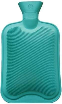 ELECTROPRIME Draven Hot Water Bottle, Natural Rubber -BPA Free- Durable Hot Water Bag for Hot Compress and Heat Therapy, Random Colors Heavy