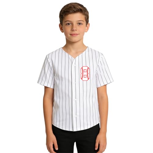 Image of Yuji Itadori Kids Baseball Birthday Shirt 7th 8th 9th 10th Year Old Toddler Boys Girls Shirts Birthday Clothes