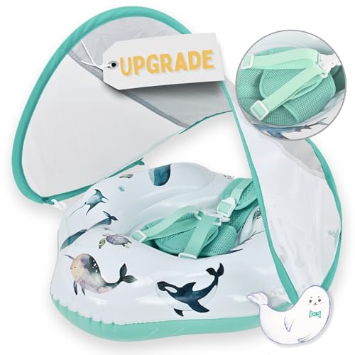 EDWEKIN® Baby Schwimmring 2025 | TÜV-geprüfte Premium-Schwimmhilfe mit...