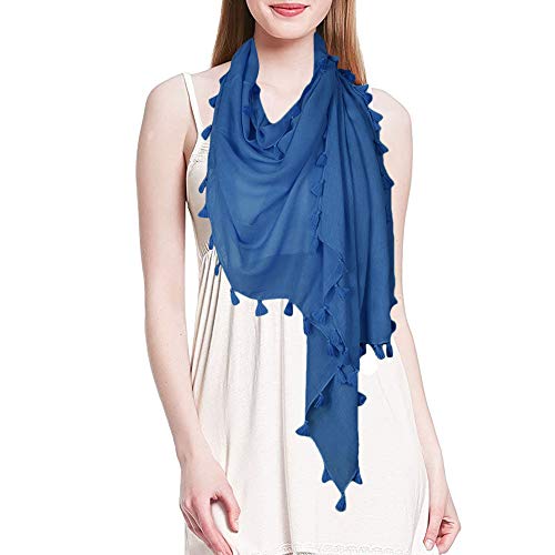 Cotton with Tassel Scarf Stole Scarves Showl Hijab Wrap Head Neck Cover Up Women