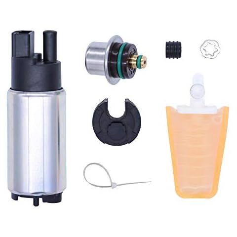 FOKES The high-performance Fuel Pump with Strainer and 43PSI Pressure Regulator Compatible with Polaris Ranger 500 700 800 (2006-2013) Replaces 2521121, 2520864, 2204306, 1240382, 1240239 Cover