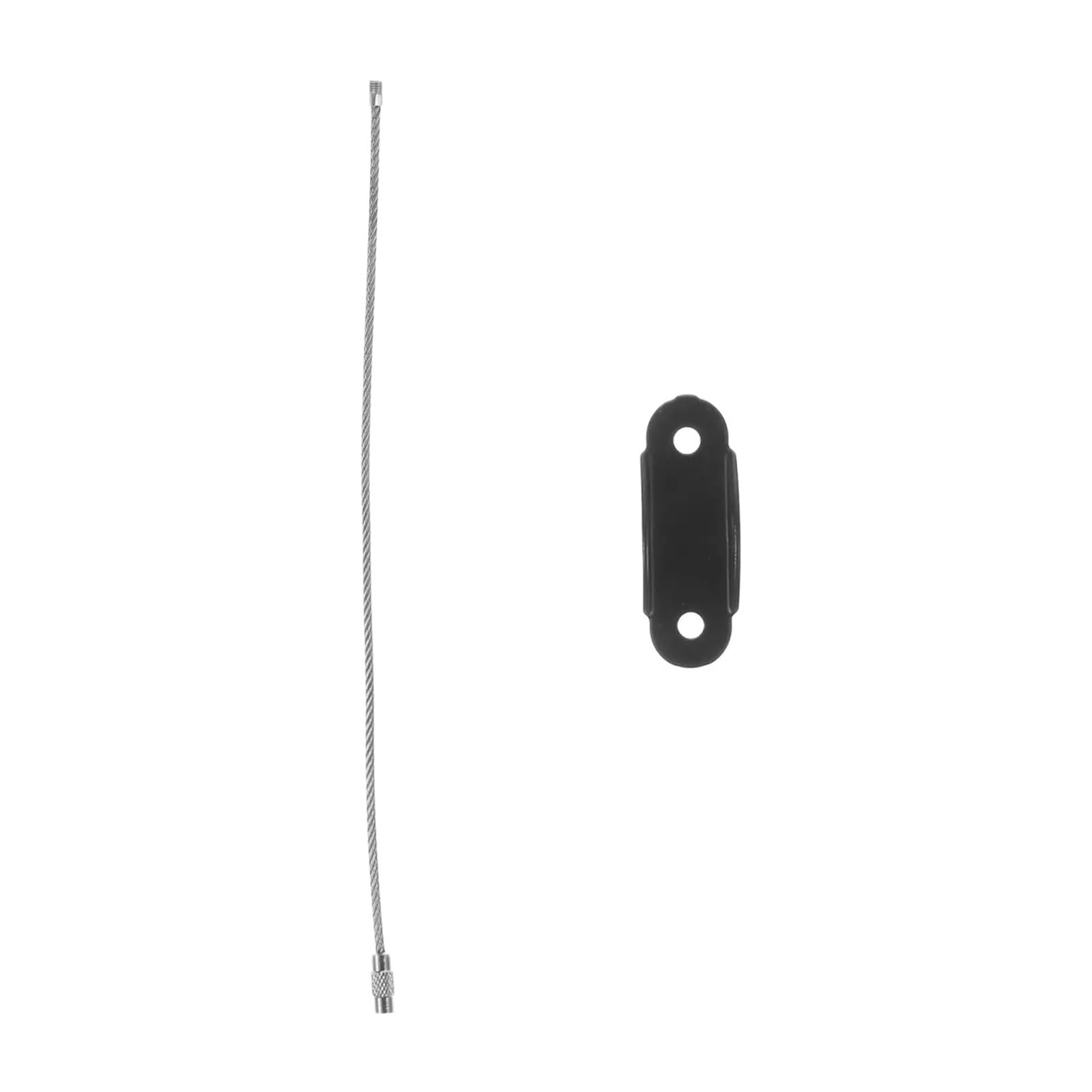 Correas antivuelco para muebles, Kit antivuelco for muebles, anclaje de pared, 40 Uds., negro, blanco, varios tamaños(Black)