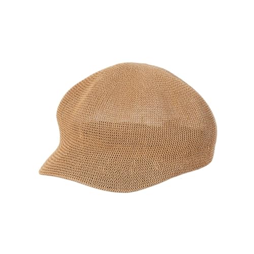 Béret octogonal rétro femmes | Chapeau de plage respirant pour voyage plein air