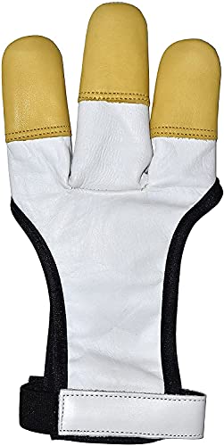 image for UNIVERSE ARCHERY Leather Archery Glove | Handmade Shooting Hunting Thr