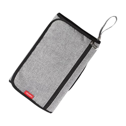 Cambio de pañales de viaje, almohadilla de cambio de pañales portátiles,Bolsa de almacenamiento de pañales impermeables | Cambio de peso ligero para parques, centros comerciales, restaurantes, viajes,
