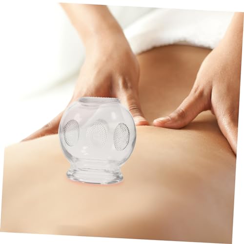 Set de 7 ventosas de vidrio profesionales para terapia de ventosas, masaje corporal y alivio muscular, uso doméstico miniatura 7