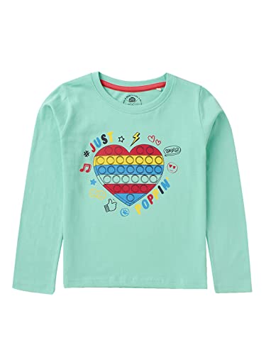 Girls T-Shirts Pack of 3 by Cub McPaws | Kids Cotton T-Shirts for Girls | Long Sleeves Tshirts | for 4-12 Years Girls4