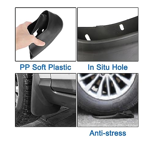 Bavettes de protection pour VW Passat B6 2005-2010 kit complet - 4