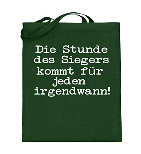 Sac en toile de jute vert pour célébrer chaque instant de votre réussite