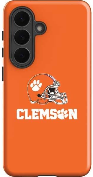 Skinit Impact Phone Case Compatible with Galaxy S26 Plus - Officially Licensed Clemson University Tigers Logo Design