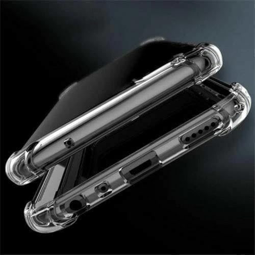 Image of BOXXO Flexible Back Cover for Mi 11 Lite 5G | Back Cover Transparent Clear Shockproof Case Four Corner Protection | Slim Protective Mobile Phone Cover for Mi 11 Lite 5G