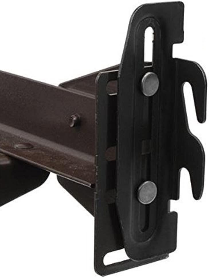 Bed Claw #35 Hook Plate Conversion Adapter Kit for Using a Bolt-On Frame with a Hook-On Headboard- Pack of 4