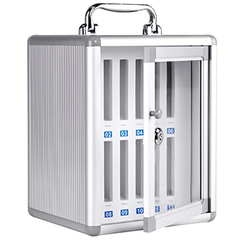 Caja de almacenamiento de teléfono móvil fácil de transportar con llave