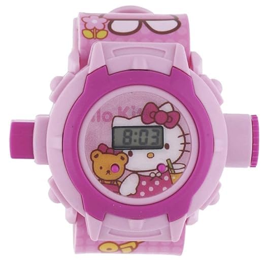 Image of Acnos Brand- Digital 24 Images Projector 7 Character Watch for Kids Boys Rubber Material Watch Diwali Gift Birthday Return Gift Best Digital Toy Watch for Boy's Girl's