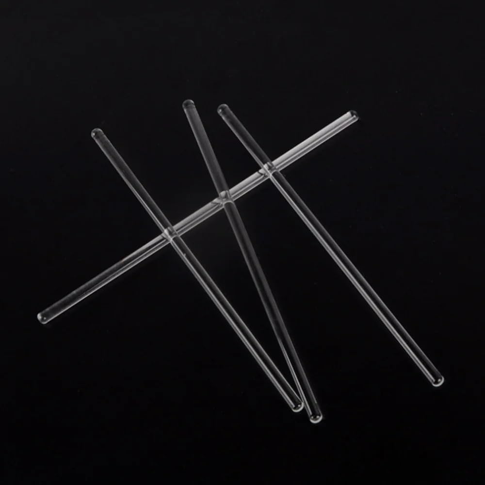 5 pz/10 pz Bacchette di agitazione in vetro borosilicato for laboratorio chimico - Agitatore da laboratorio durevole(10x400mm 5pcs)
