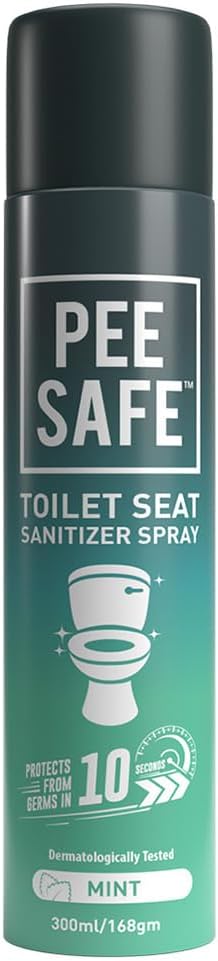 Pee Safe Toilet Seat Sanitizer Spray Mint 300ml