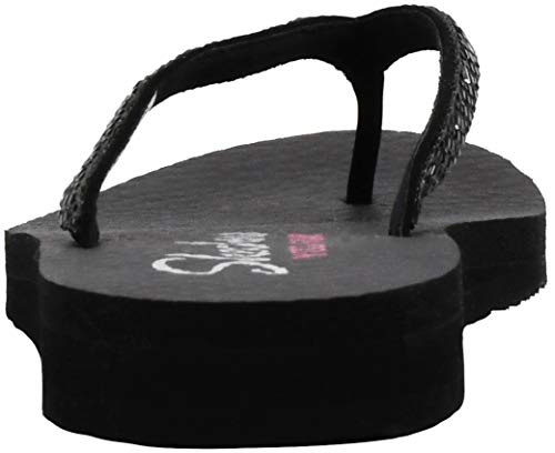 Skechers Women's Meditation Perfect 10 Square Rhinestone Embellished Thong3