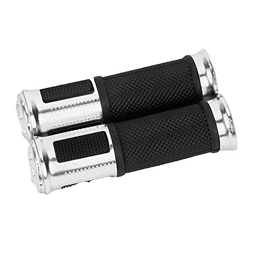 Poignées de moto BaronHong en aluminium CNC la finition blanche premium