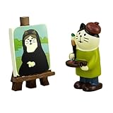 Photo Gallery sbuxhrkid statuetta vintage a forma di gatto con giradischi, adatta per ufficio, decorazione per la casa, regalo perfetto per gli amanti dei gatti, artista Photo Gallery sbuxhrkid statuetta vintage a forma di gatto con giradischi, adatta per ufficio, decorazione per la casa, regalo perfetto per gli amanti dei gatti, artista