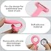 Imagen de NUDVMUCH Relojes de Bolsillo de Silicona para Enfermeras