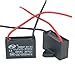 DollaTek 2Pcs CBB61 1.5uF 450V AC 50/60Hz Condensatore del Motore del Ventilatore del condizionatore d'Aria