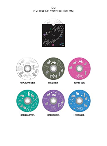 NEWJEANS OMG 1st Winter Single Album ( MESSAGE CARD Ver. - HYEIN ) K-POP SEALED – Ansicht 8