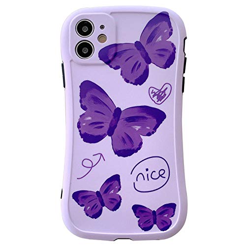 Preisvergleich Produktbild ZHANGSHUANG Schmetterling, Geeignet Für 11Pro / Max, Apple 11 Handyhülle, Iphonex / Xs Anti-Drop Se2 Mit Kleiner Taille