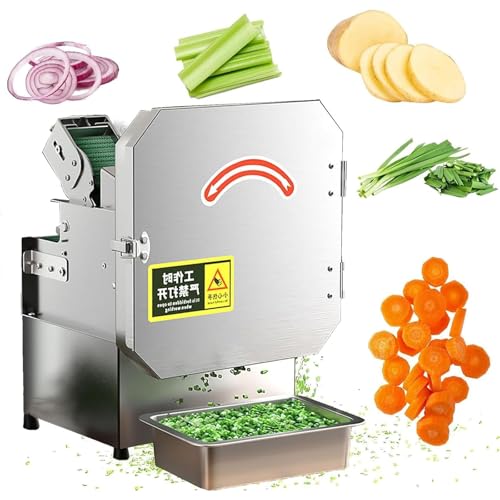 Cortadora eléctrica comercial para vegetales 300kg/h