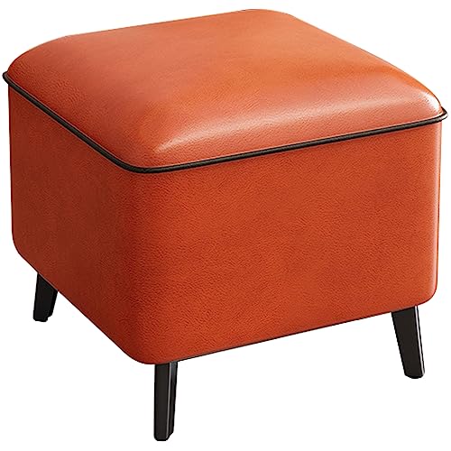Tabouret rembourré compact pour optimiser l'espace des petits salons