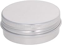 Vista 5 de Othmro 12 latas redondas de metal de 1.4 onzas, latas de aluminio, envases recargables de 1.4 fl oz, latas de lata con tapa de tornillo