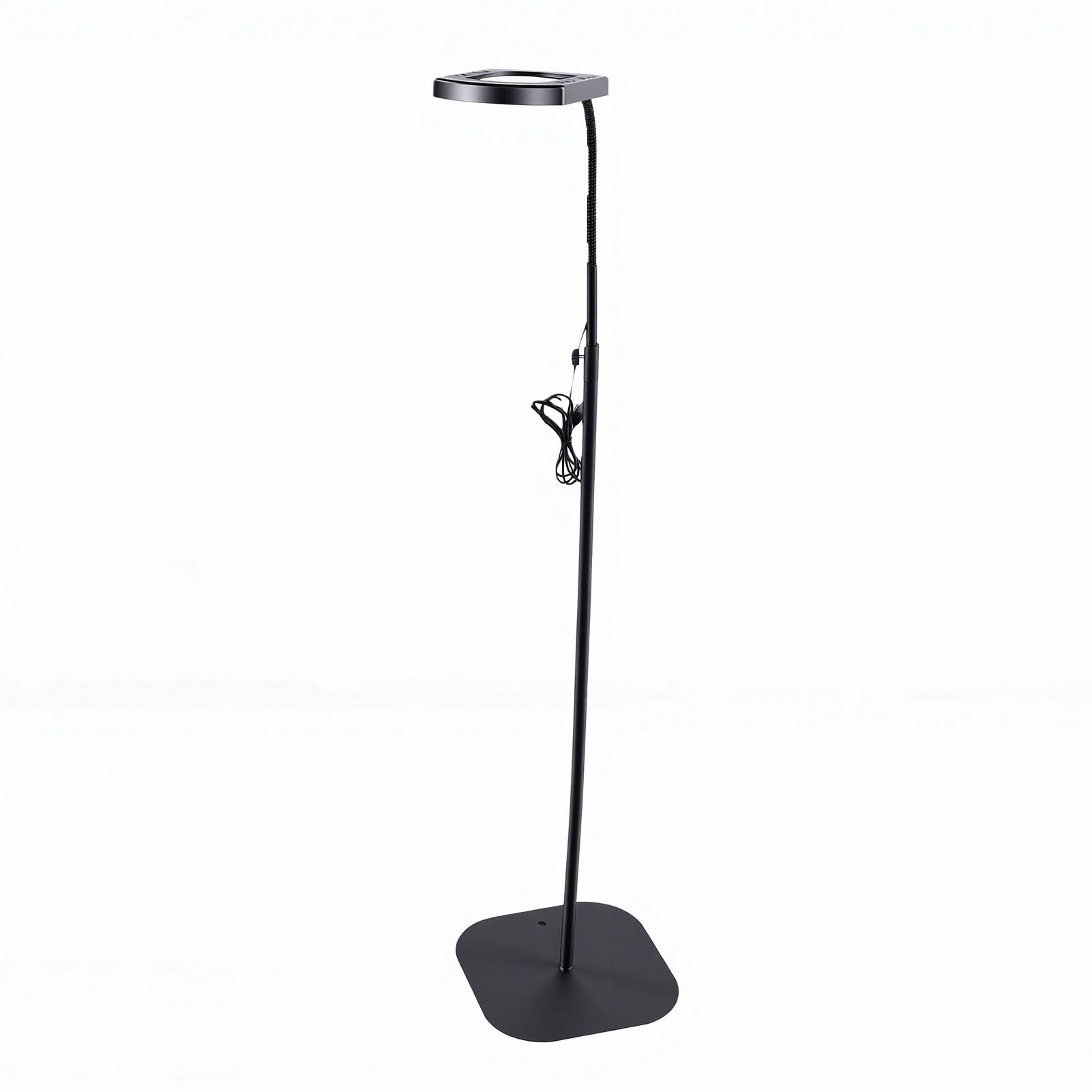 Eujgoov Lámpara de Aumento 10X con Luz LED Lupa 5 Modos de Color 3 Niveles de Brillo Abrazadera de Cuello de Cisne Flexible y Soporte para Manualidades Lectura Costura Fabricación de Joyas