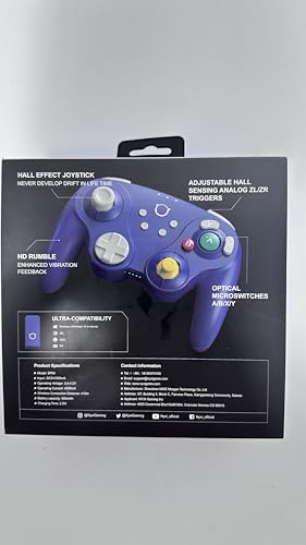 Nyxi Warrior Bluetooth Controller For Switch/Ngc/Wii/Pc thumb #5