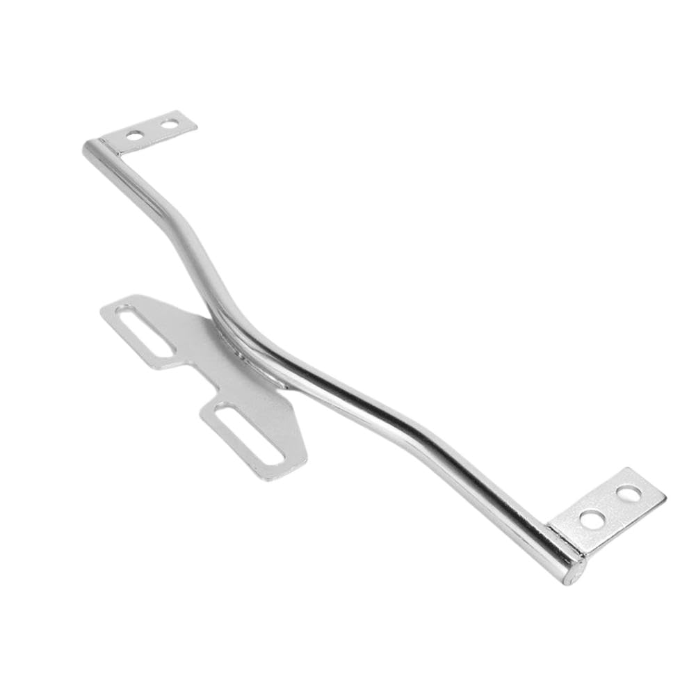 Universal Motorcycle Fog Light Bracket Compatible with Motorbike Headlight Turn Lamp Auxiliary Bar Holder(Silver)