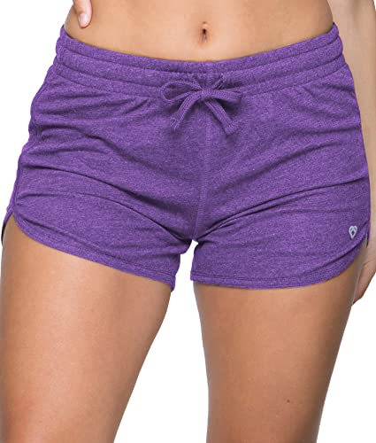 Image of Colosseum Active Women's Simone Cotton Blend Yoga and Running Shorts