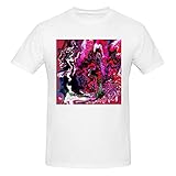 Shpongle Shirt Men's Cotton Short Sleeve T-Shirt Classic Crew Neck Casual Top White X-Large