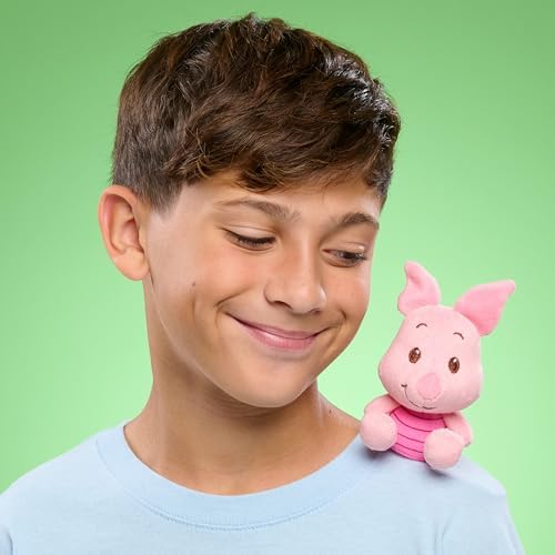 Disney Winnie the Pooh Perch’d Shoulder Plush Piglet Stuffed Animal - 1