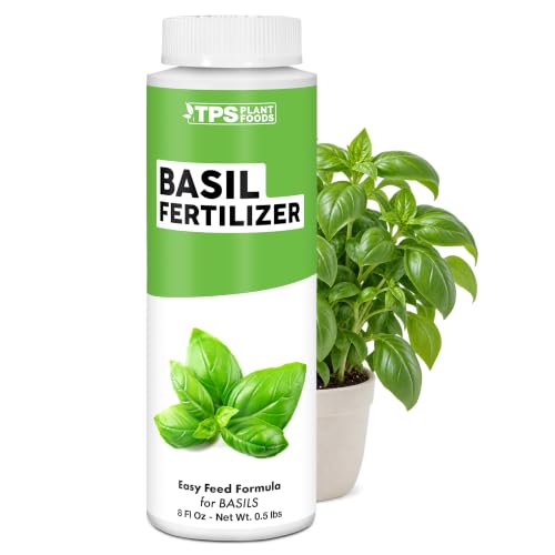 Basil Fertilizer Liquid Plant Food 8 oz
