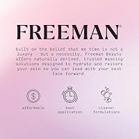 Freeman Exotic Blends French Pink Clay Peel Off Face Mask, 6 fl oz — image 8