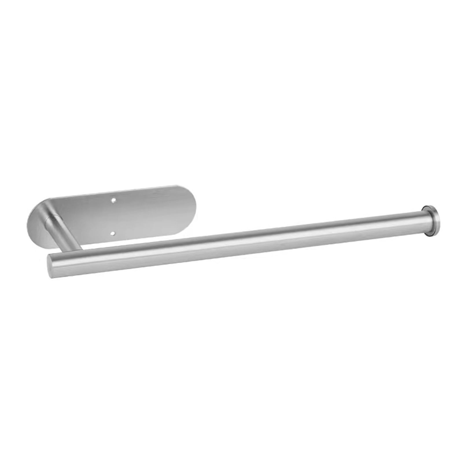 Glifora Under Cabinet Paper Towel Holder - Adhesive Paper Towel Roll Rack, Wall Mount, Stainless Steel Paper Towel Dispenser for Kitchen, Bathroom, Pantry and Fridge