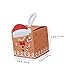 WHAMVOX 24pcs Christmas Candy Boxes Containers for Parties Festivals and Special Occasions Featuring Xmas Tree Gingerbread Man House and Santa Designs for Sweets Treats and Holiday Favors