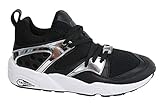  PUMA Trinomic Blaze of Glory Herren-Turnschuhe 361851 03 X37A, Metallic-Schwarz, Schwarz - Schwarz - Größe: 40 EU